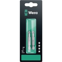 Wera Werk ヴェラ 2本入 No2x50mm + ドライバービット TORSION 134381 1個（直送品）