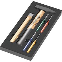 Wera Werk ヴェラ 6点組 ウレタン入りストライキングツールセット 150182 1セット（直送品）