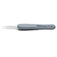 KNIPEX クニペックス ラバーグリップ付ピンセット 123MM 9221ー11ESD 1本（直送品）