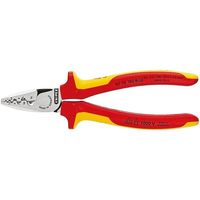 KNIPEX クニペックス エンドスリーブ用絶縁圧着ペンチ 9778ー180SB 1丁（直送品）
