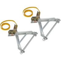 ピカコーポレイション PiCa はしご取付金具 イージークライマー LHS-36A 1セット(2台) 381-1074（直送品）