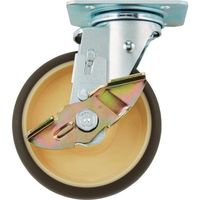 ピカコーポレイション PiCa 旋回ロック付きキャスター左用 CAF-PQ4L 1個 381-2670（直送品）