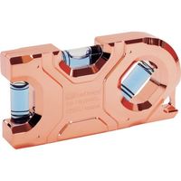 エビス SK 水平器 鳶レベル零 ピンクゴールド ED-TBZPGBL 1個 420-3987（直送品）