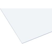 アクリサンデー アクリ強化透明180mmx320mmx1mm IR001 SS 1 1枚 195-4228（直送品）