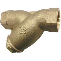 大和バルブ Y形ストレーナ 15A(10K、青銅) B10YT 15A 1個 473-4281（直送品）