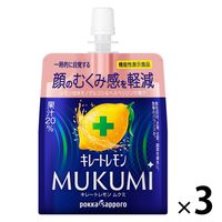キレートレモンMUKUMIゼリー165gパウチ 1セット（1個×6） ポッカ