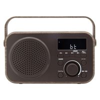 電響社 ゼピール ラジオ付手元スピーカー 木聲(きこえ)ブラウン DTS-WS230-BR 1台