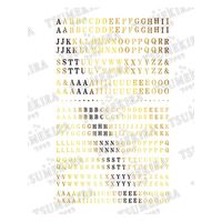 ツメキラ es ミニアルファベット明朝体 ゴールド(ジェル専用) 4571544074346 1点（直送品）