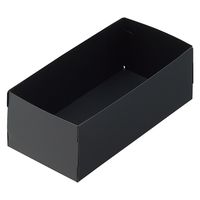 リヒトラブ Roomy 仕切りケース 小物収納 整理トレー 仕分け お薬ケース 組立式 A5 1/3 ブラック A798-24 1セット(1組×5)