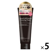プラチナレーベル ヒト幹細胞培養液配合クレンジング洗顔 5個 ドウシシャ
