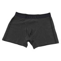 メンズ コットン縦ラインボクサー チャコール S LAKOLE/ラコレ