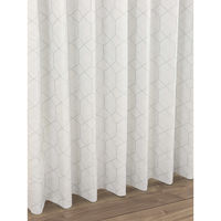 川島織物セルコン ウォッシャブル  防炎  遮光カーテン 1000×1350mm ライトグレー DF1176S_33LGR 1枚（直送品）