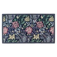 川島織物セルコン モリスデザインスタジオ コンプトン マット 1230×670mm ダークブルー FH1713_18DB 1枚（直送品）