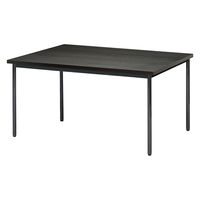 【軒先渡し】ニシキ工業 会議用テーブル 幅1200×奥行900×高さ700mm　 ダークウッド AAK-1290TB-VDW 1台（直送品）