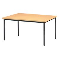 【軒先渡し】ニシキ工業 会議用テーブル 幅1200×奥行900×高さ700mm　 ペールウッド AAK-1290TB-VPL 1台（直送品）