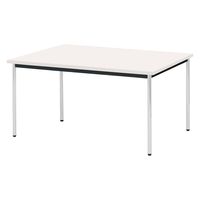 【軒先渡し】ニシキ工業 会議用テーブル 幅1200×奥行900×高さ700mm　 ホワイト AAK-1290TM-VWH 1台（直送品）