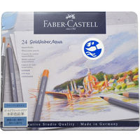 FABER-CASTELL - FABER-CASTELL ファーバーカステル goldfaber ゴールドファーバー 油性色鉛筆 48色 114748 缶入り 未開封 未使用品 ファーバーカステル ゴールドファーバーアクア水彩色鉛筆 48色