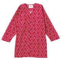 村上被服 和柄鯉口シャツ S 蜻蛉赤 5700 1セット(2着入)（直送品）