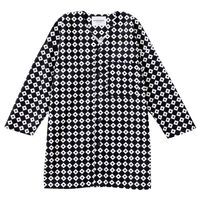 村上被服 和柄鯉口シャツ S 黒菱 5700 1セット(2着入)（直送品）