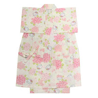 アンドウ HELLO KITTY子供甚平 あじさいクリーム 90cm 1713199-0000 1着（直送品）