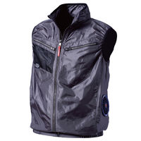 村上被服 サイドファンベスト M チャコール V7719 1着（直送品）