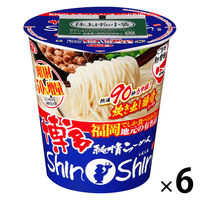 ご当地熱愛麺 博多純情らーめんShinShin監修 炊き出し豚骨らーめん 1セット（1個×6） サンヨー食品