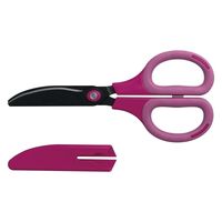 ナカバヤシ はさみ サクットカット ヒキギリフッ素コート ピンク NH-HF175P 1本