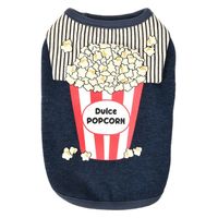 Dulce Dog（ドゥルチェドッグ）ジャンキーフードトレーナー M ネイビー 1個 犬用 アルクロース