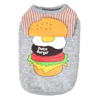 【アウトレット】Dulce Dog（ドゥルチェドッグ）ジャンキーフードトレーナー S グレー 1個 犬用 アルクロース