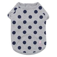 【アウトレット】Jekyll Egg（ジキルエッグ）ドットTシャツ S グレー 1個 犬用 アルクロース