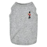 【アウトレット】Solgra（ソルグラ）ポイント刺繍タンク M グレー 1個 犬用 アルクロース