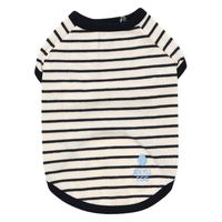 【アウトレット】Jekyll Egg（ジキルエッグ）ボーダーTシャツ S ネイビー 1個 犬用 アルクロース