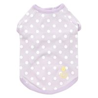 Jekyll Egg（ジキルエッグ）ドットTシャツ M パープル 1個 犬用 アルクロース