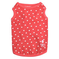Jekyll Egg（ジキルエッグ）星柄タンク S レッド 1個 犬用 アルクロース