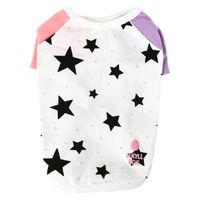 Jekyll Egg（ジキルエッグ）星柄Tシャツ S ホワイト 1個 犬用 アルクロース