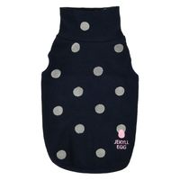 Jekyll Egg（ジキルエッグ）ドット柄タンク M ネイビー 1個 犬用 アルクロース
