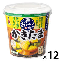 おいしいね！！かきたま カップ 1セット（1個×12） 神州一味噌