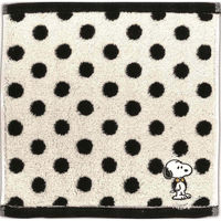 ツジセル SN スヌーピーモノトーンミニタオル ドット 4010365 1枚（直送品）