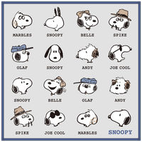 ツジセル スヌーピースマートミニタオル ブラザーズ 4010368 1枚（直送品）