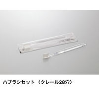 ダイト ホテルアメニティ ハブラシ(クレール28穴) 3gシュリンク クリア アクシスシリーズ 00475382 1ケース(250点×8))（直送品）