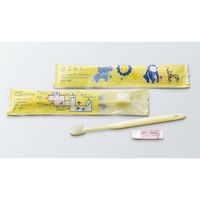 ダイト ホテルアメニティ どうぶつえん(子供用ハブラシセット) 3gいちご味 イエロー 00475599 1ケース(1点×250))（直送品）