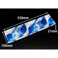 リスパック 寿司容器 万角33-10B きりり青 RSAK567 1ケース(50点×20))（直送品）