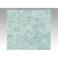 ベルベ 457 包装紙 彩流(緑) H半切 00769515 1ケース(100点×5))（直送品）