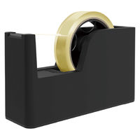 ナカバヤシ テープカッターサクレ ブラック NTC-SC01BK 1個