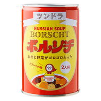 ふくや ロシアンスープ ツンドラ ボルシチ グランマの味 2人前・450g 1個 缶詰