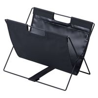 キングジム サイドバッグスタンドミニ ターポリン ブラック BGS50TP-BK 1個 【荷物入れ】