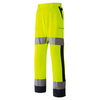 Asahicho 高視認カーゴパンツ E788 旭蝶繊維 蛍光イエロー 9Lサイズ 1枚（直送品）