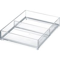 吉川国工業所 システムトレーA6 2分割(クリア) LM-T12 1個