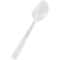 ヘッズ 無地スプーン-1/クリア M-SNC1 1パック(200本)