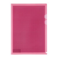 プラス カモフラジュホルダー仕切付 桃 FL-129CH 1冊